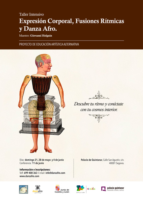 taller de expresión corporal, fusiones rítmicas y Danza Afro